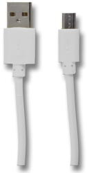 2GO Cablu de date USB - alb - 100cm (795202)