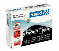 RAPID Capse 26/8+, 1000 buc/cutie, RAPID Super Strong (RA-24861600)