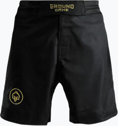 Ground Game Pantaloni scurți pentru bărbați Ground Game MMA Athletic Gold negru MMASHOATHGOLD