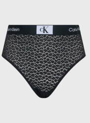 Calvin Klein Underwear Chiloți clasici cu talie înaltă 000QF7177E Negru