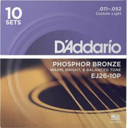 D'Addario EJ26-10P Струни за акустична китара (EJ26-10P)