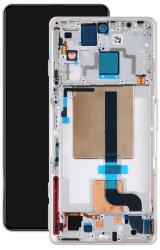 NBA001LCD101120027921 Gyári Xiaomi Poco F4 GT OLED kijelző érintővel ezüst kerettel előlap (NBA001LCD101120027921)