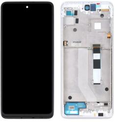 Motorola NBA001LCD101120027896 Gyári Motorola Moto G 5G fehér LCD kijelző érintővel kerettel előlap (NBA001LCD101120027896)