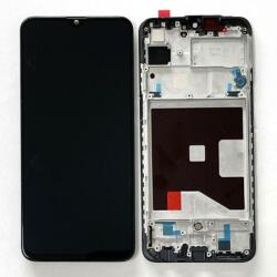 NBA001LCD101120027910 Gyári Oppo K5 / Realme X2 / XT fekete LCD kijelző érintővel kerettel előlap (NBA001LCD101120027910)
