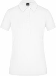 James & Nicholson (Daiber) Tricou polo elegant pentru femei JN969 - Albă | XXL (1-JN969-1782960833)