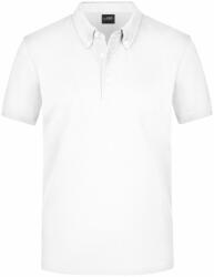 Daiber Tricou polo elegant pentru bărbați JN964 - Albă | S (JN964-1782960808)