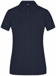 James & Nicholson (Daiber) Elegáns női galléros póló JN969 - Sötétkék | 2XL (1-JN969-1782960828)