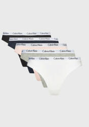Calvin Klein Underwear Set 5 perechi de chiloți clasici de damă 000QD3586E Colorat