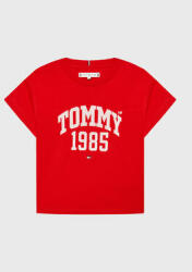 Tommy Hilfiger Tricou Varsity KG0KG07257 D Roșu Regular Fit