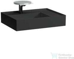 Laufen Kartell By Laufen 60x46 cm-es mosdó 1 csaplyukkal, matt fekete H8183347161111 (H8183347161111)