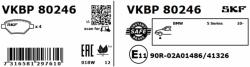 SKF set placute frana, frana disc SKF VKBP 80246 - automobilus