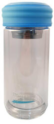 Jovy Sticl cu perete dublu din Sticla si sita Infuzor, 350 ml