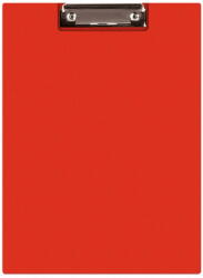 DONAU Clipboard dublu A4, plastifiat PP, DONAU - rosu (DN-2705001PL-04)