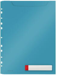 Leitz Mapa LEITZ Cosy Jumbo, PP, A4, 150 coli, pre-perforata, cu eticheta, 3 buc/set, albastru celest (L-46680061) - vexio