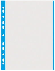 DONAU Folie protectie transparenta, cu margine color, 40 microni, 100 folii/set, DONAU - margine albastra (DN-1774100PL-10) - vexio