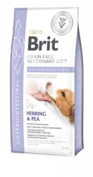 Brit Brit Grain Free Veterinary Diet Dog Gastrointestinal Hering cu mazăre 12kg + Mr. BIG 400g GRATIS