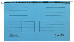 Bantex Dosar suspendabil cu eticheta, bagheta metalica, carton 230g/mp, 25 buc/cutie, Bantex - albastru (B-100331432) - vexio