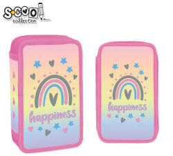S-Cool Penar echipat, 2 fermoare, 29 piese, HAPPINESS - S-COOL (SC2178)