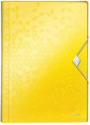 Leitz Mapa tip proiect LEITZ WOW, PP, A4, 250 coli, galben (L-45890016) - vexio