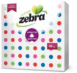 ZEBRA Зебра салфетки Easy Open 45 бр 33*33 см (30--422-2)