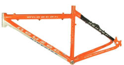 Neuzer Cheetah 26-os MTB kerékpár váz, alumínium, narancs-fehér, 19 col