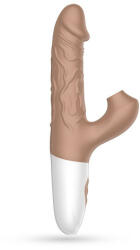 Crushious El Matador Vibrator Realist cu Impingeri si Suctiune pentru Clitoris Iti va Cuceri Inima Vibrator