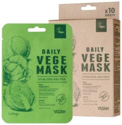 Yadah Mască de față cu extract de frunze de varză - Yadah Daily Vege Mask Cabbage 1 x 23 ml