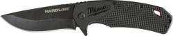 Milwaukee Összecsukható kés sima élű 89 mm, D2 acél, fekete - 1 db (4932492453)