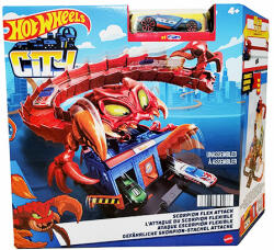 Mattel Hot Wheels: City Scorpion Flex Attack pályaszett - Mattel (HDR29/HDR32) - jatekshop