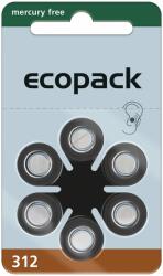 VARTA Ecopack elem P312 hallókészülékhez 6db/csomag