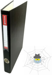 Fortuna Gyűrűskönyv FORTUNA A/4 35mm 4 gyűrű fekete - spidershop
