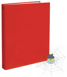 Optima Gyűrűskönyv OPTIMA A/4 4 gyűrű 30mm piros - spidershop