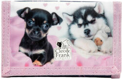 DERFORM Cleo and Frank pénztárca, 12x8cm, CF38, kutyás, Life is better with a dog (DFM-PFCF38)