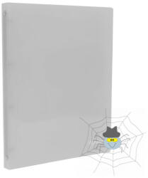 eCollection Gyűrűskönyv E-COLLECTION A/4 pp 4 gyűrű átlátszó - spidershop