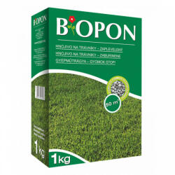 BROS sp. z. o. o Biopon Gyepműtrágya (gyomok stop) 1 kg/50 m2
