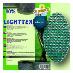 Belátásgátló Lighttex 80% Zöld színű 1 x 50m