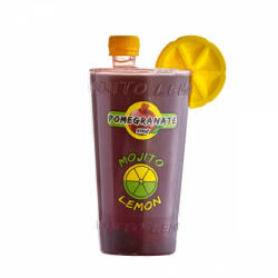  MOJITO LEMON GRÁNÁTALMA KOKTÉL ÉS LIMONÁDÉ SZIRUP (1 liter)