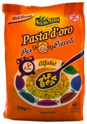 Sam Mills Pasta d'oro gluténmentes tészta gyerekeknek - betűtészta 250g