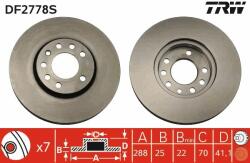 TRW Disc frana TRW DF2778S - piesa-auto