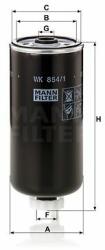 Mann-filter filtru combustibil MANN-FILTER WK 854/1 - piesa-auto