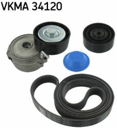 SKF Set curea transmisie cu caneluri SKF VKMA 34120 - piesa-auto