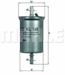 MAHLE filtru combustibil MAHLE KL 165 - piesa-auto
