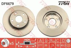 TRW Disc frana TRW DF6679 - piesa-auto