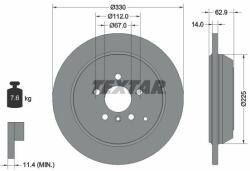 TEXTAR Disc frana TEXTAR 92150803 - piesa-auto