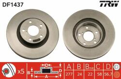 TRW Disc frana TRW DF1437 - piesa-auto