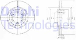 DELPHI Disc frana DELPHI BG4133 - piesa-auto