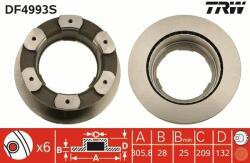 TRW Disc frana TRW DF4993S - piesa-auto