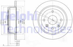 DELPHI Disc frana DELPHI BG4091 - piesa-auto