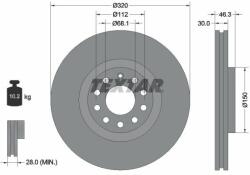 TEXTAR Disc frana TEXTAR 92106705 - piesa-auto