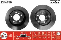 TRW Disc frana TRW DF4450 - piesa-auto